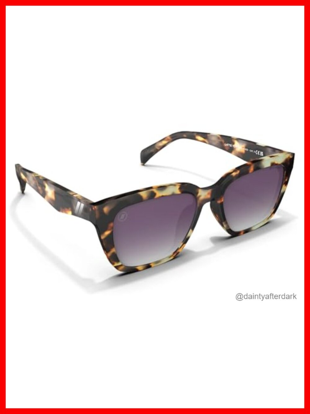 Blenders Mave Polarized Cat Eye Sunglasses UV Scratch Resistant